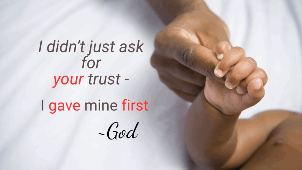 God Trust You….