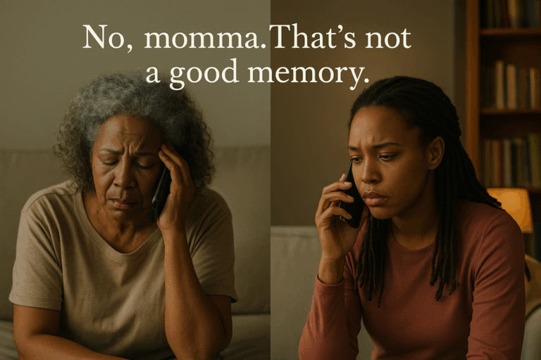 No, Momma. That’s Not a Good Memory