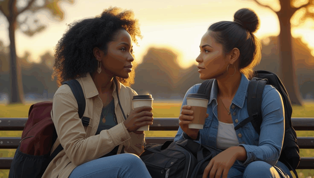 A Friend with a good word can change you.